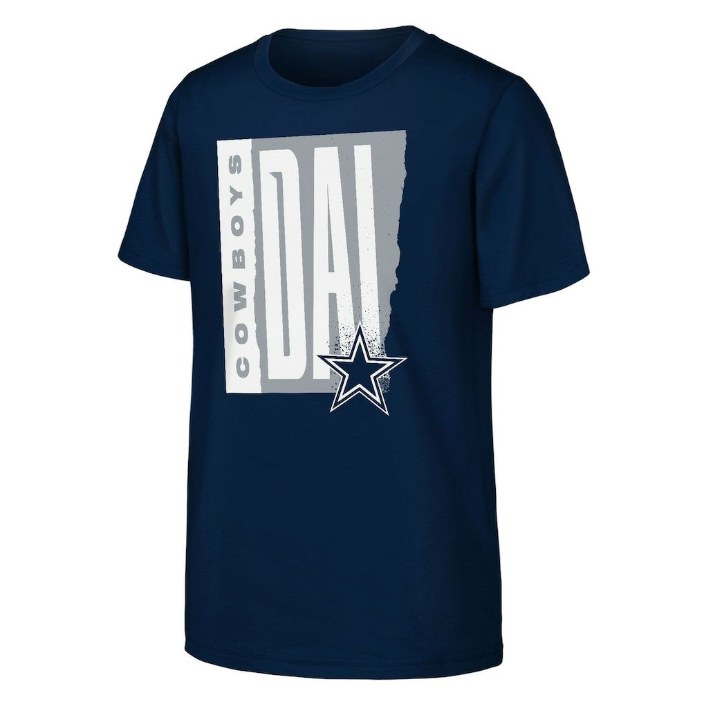 Dallas Cowboys Outerstuff Youth Tear It Up T-Shirt Navy - NFL