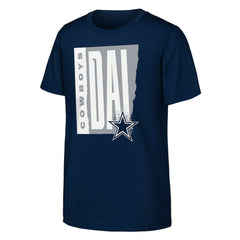 Dallas Cowboys Outerstuff Youth Tear It Up T-Shirt Navy - NFL