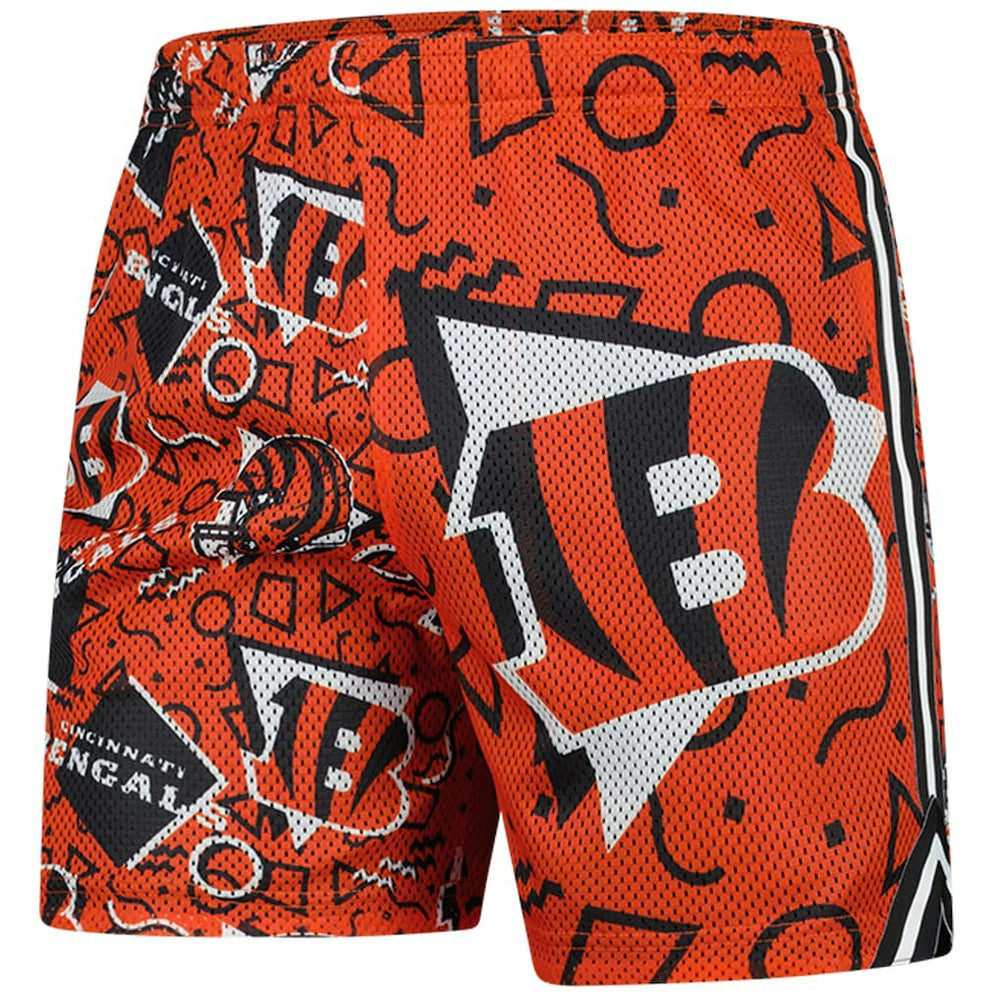 Cincinnati Bengals Chubbies Mesh Shorts Orange - NFL