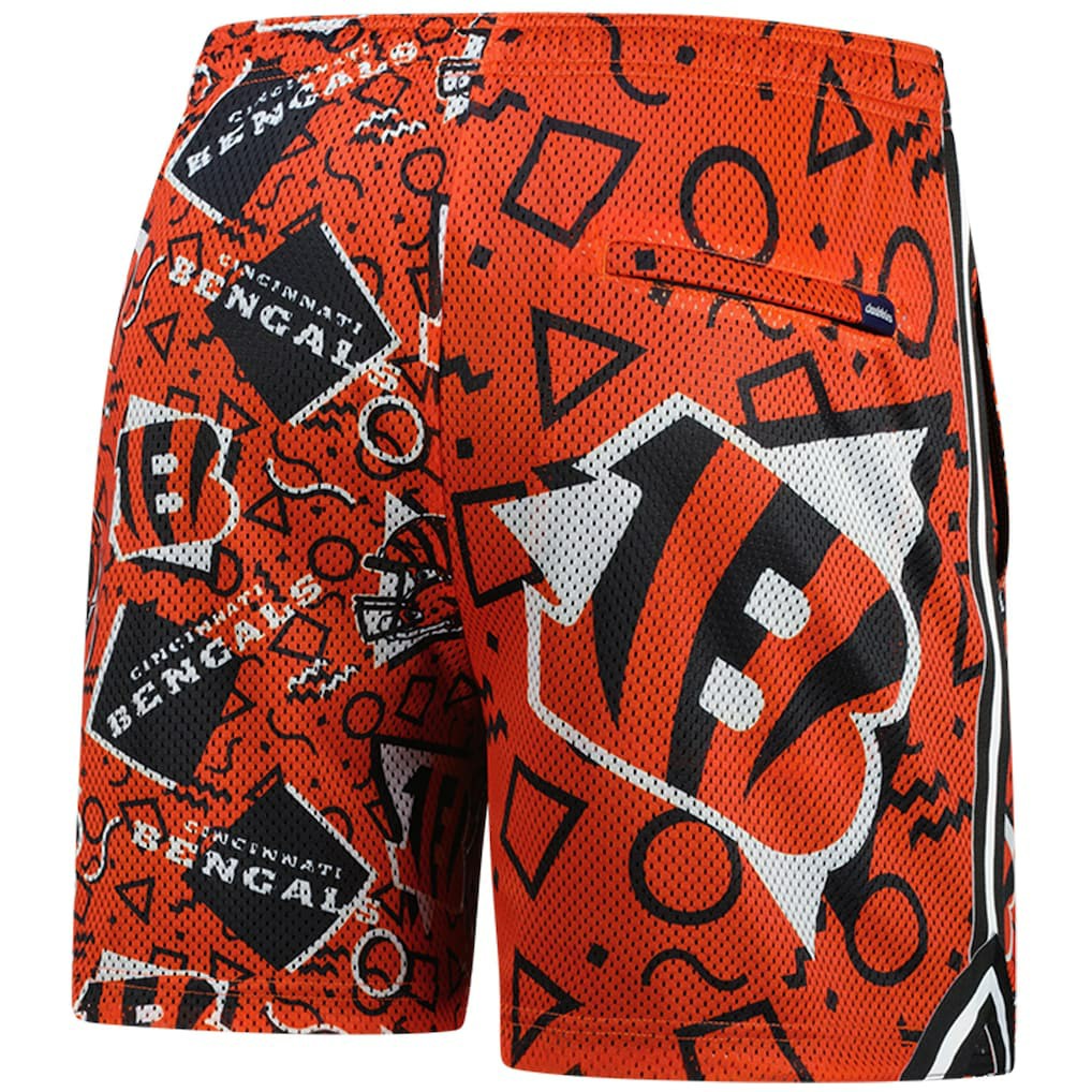 Cincinnati Bengals Chubbies Mesh Shorts Orange - NFL