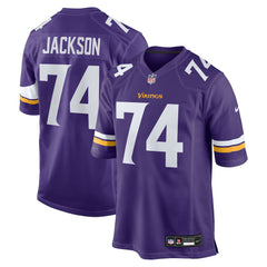 Donovan Jackson Minnesota Vikings 2025 NFL Draft First Round Pick Game Jersey Purple - Nike