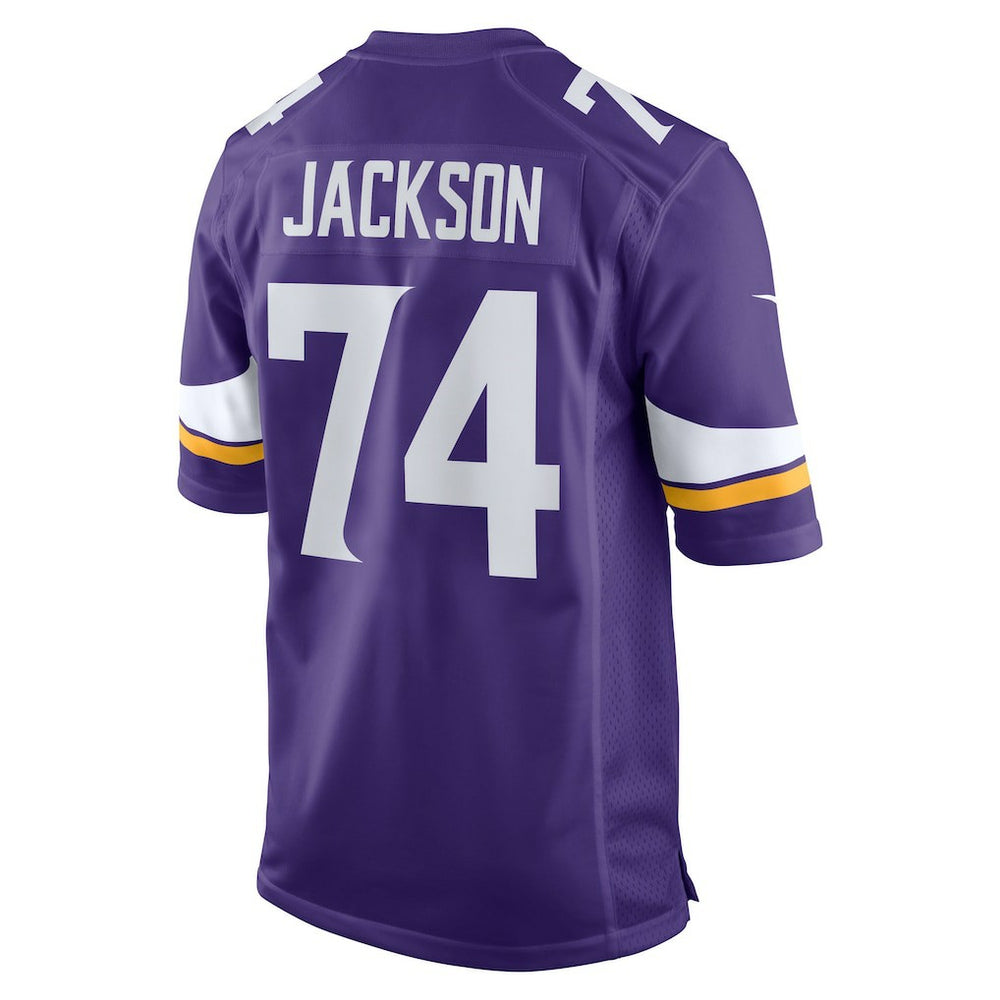 Donovan Jackson Minnesota Vikings 2025 NFL Draft First Round Pick Game Jersey Purple - Nike