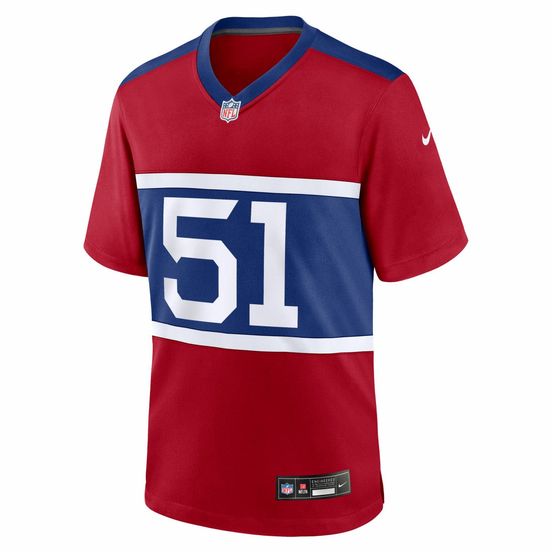 Abdul Carter New York Giants First Round Pick Alternate Game Jersey Red - Nike