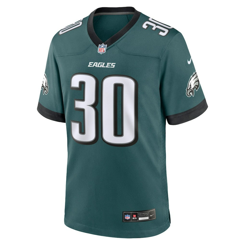 Jihaad Campbell Philadelphia Eagles 2025 NFL Draft First Round Pick Game Jersey Green - Nike