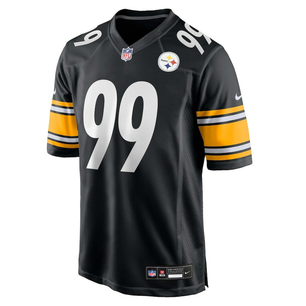 Derrick Harmon Pittsburgh Steelers 2025 NFL Draft First Round Pick Game Jersey Black - Nike