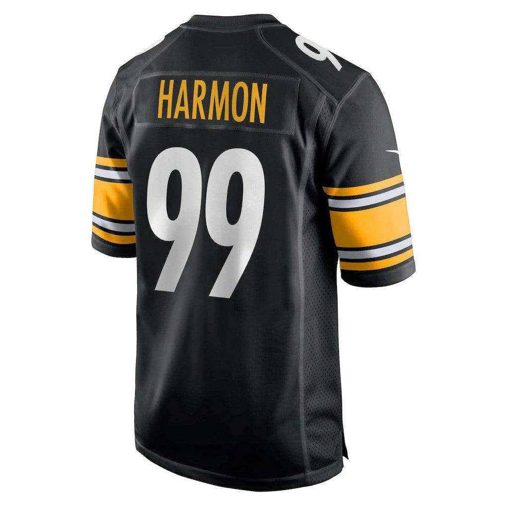 Derrick Harmon Pittsburgh Steelers 2025 NFL Draft First Round Pick Game Jersey Black - Nike