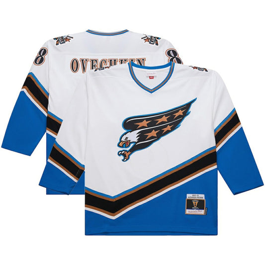 Alexander Ovechkin Washington Capitals Mitchell & Ness Big & Tall 2005/06 Power Play Jersey - White | NHL Jerseys