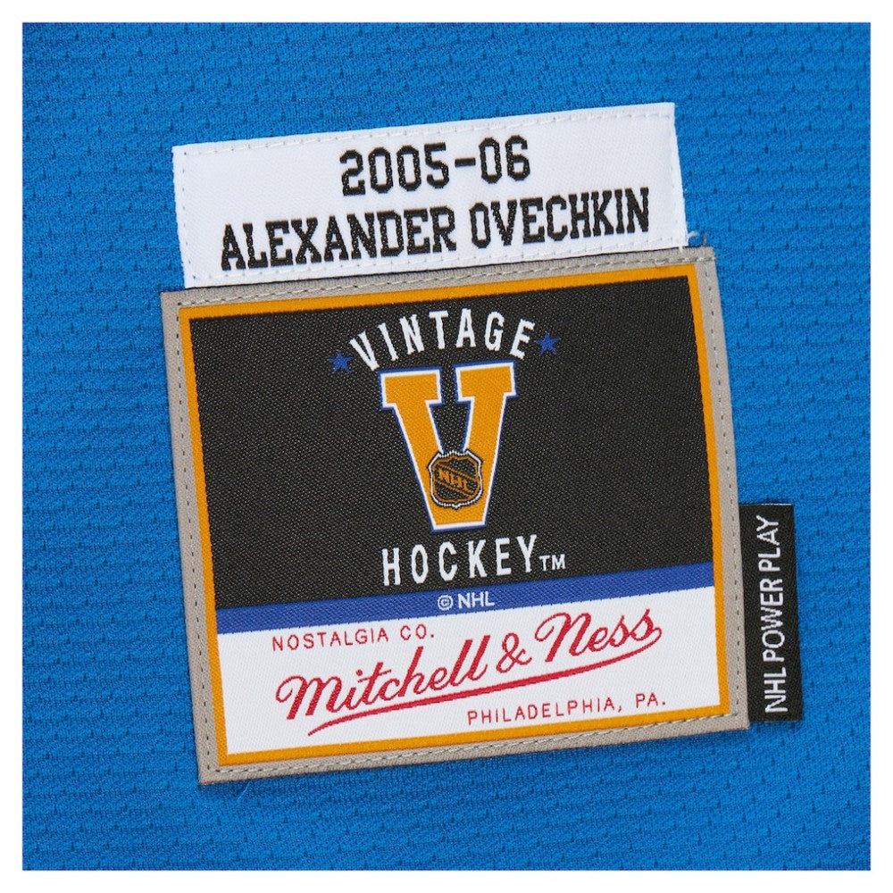 Alexander Ovechkin Washington Capitals Mitchell & Ness Big & Tall 2005/06 Power Play Jersey - White | NHL Jerseys