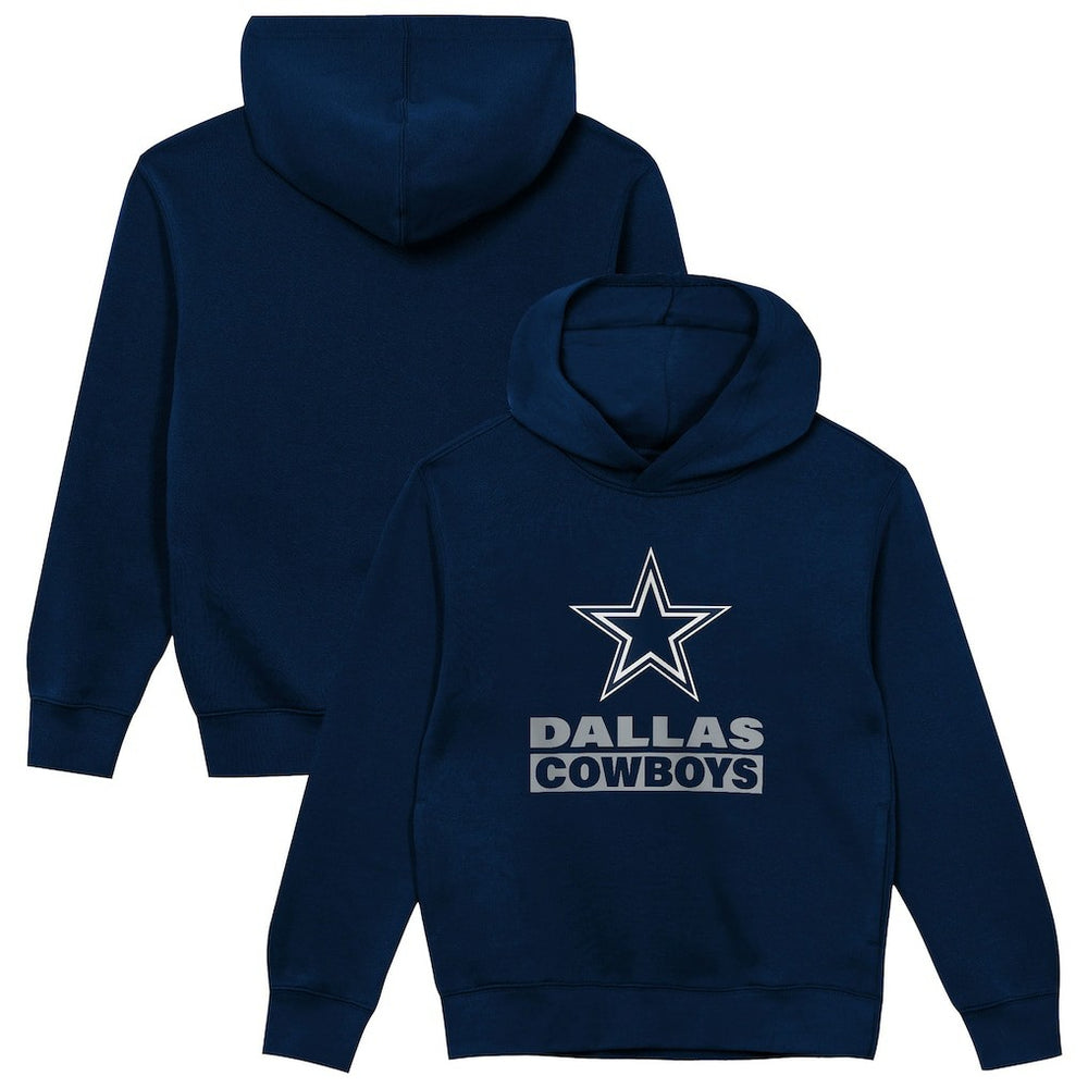 Dallas Cowboys Outerstuff Preschool Back to Basics Hoodie Navy - NFL