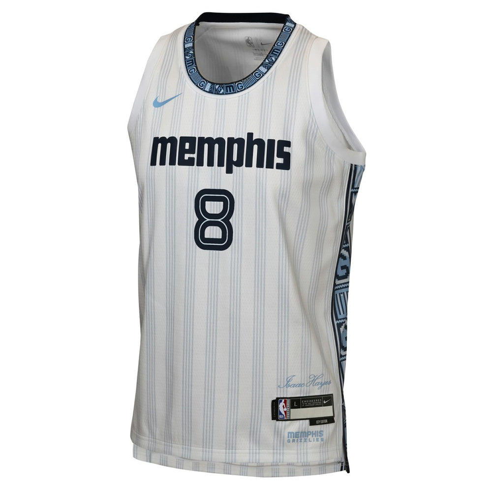 Nike - Jaren Jackson Jr. Memphis Grizzlies Youth 2025/26 City Edition Swingman Jersey - White