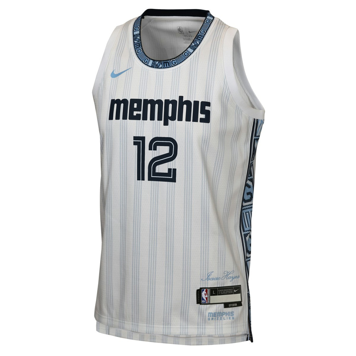 Nike - Ja Morant Memphis Grizzlies Youth 2025/26 City Edition Swingman Jersey - White