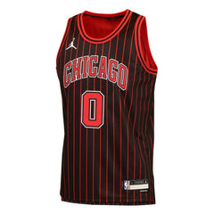 NBA - Coby White Chicago Bulls Jordan Brand Youth Swingman Jersey - Statement Editi- Black