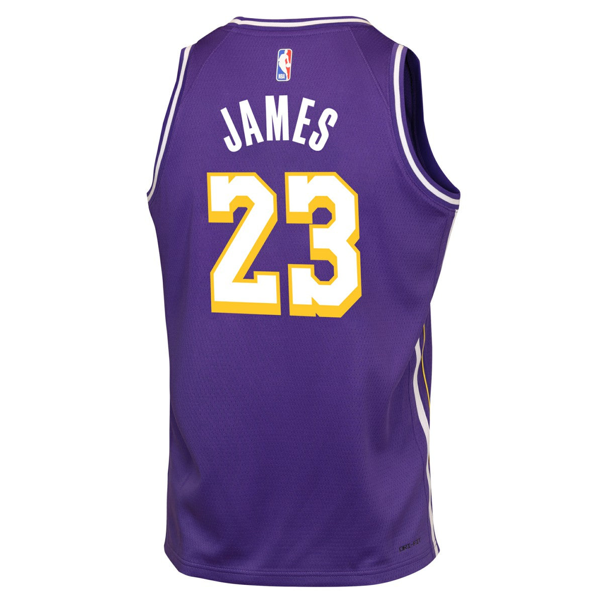 NBA - LeBron James Los Angeles Lakers Jordan Brand Youth Swingman Jersey - Statement Edition - Purple