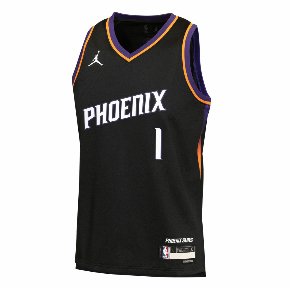 NBA - Devin Booker Phoenix Suns Jordan Brand Youth Swingman Jersey - Statement Edition - Black
