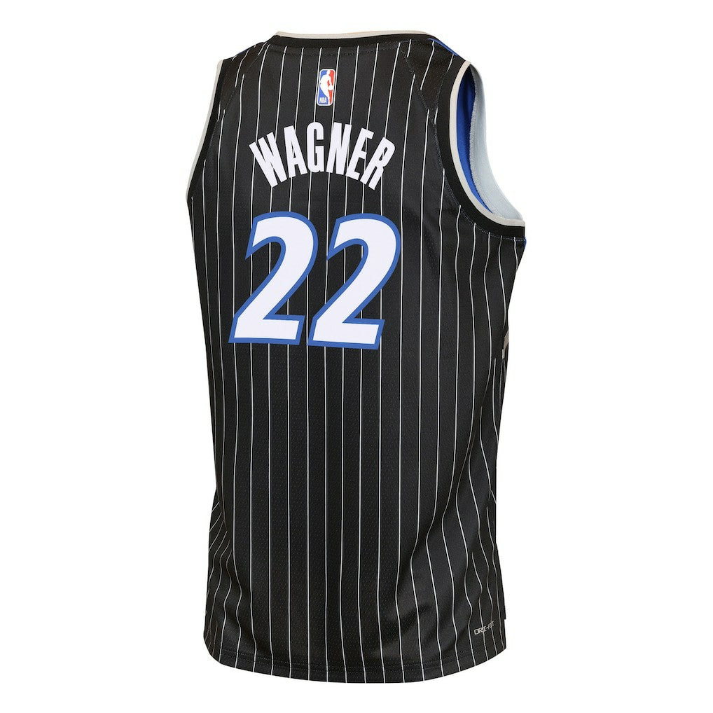 NBA - Franz Wagner Orlando Magic Jordan Brand Youth Swingman Jersey - Statement Edition - Black