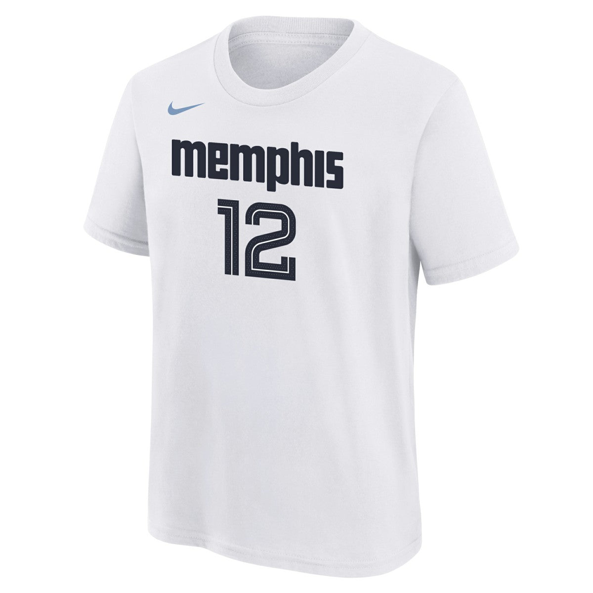Nike - Ja Morant Memphis Grizzlies Youth 2025/26 City Edition Name & Number T-Shirt - White