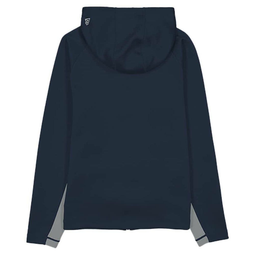 Dallas Cowboys New Era Combine Authentic Raglan Scuba Full-Zip Hoodie Navy - NFL