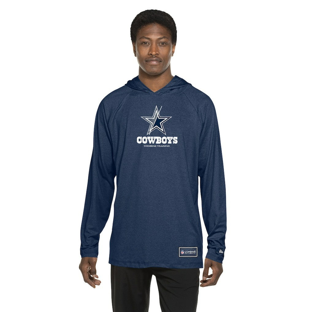 Dallas Cowboys New Era Functional Fandom Hoodie Navy - NFL