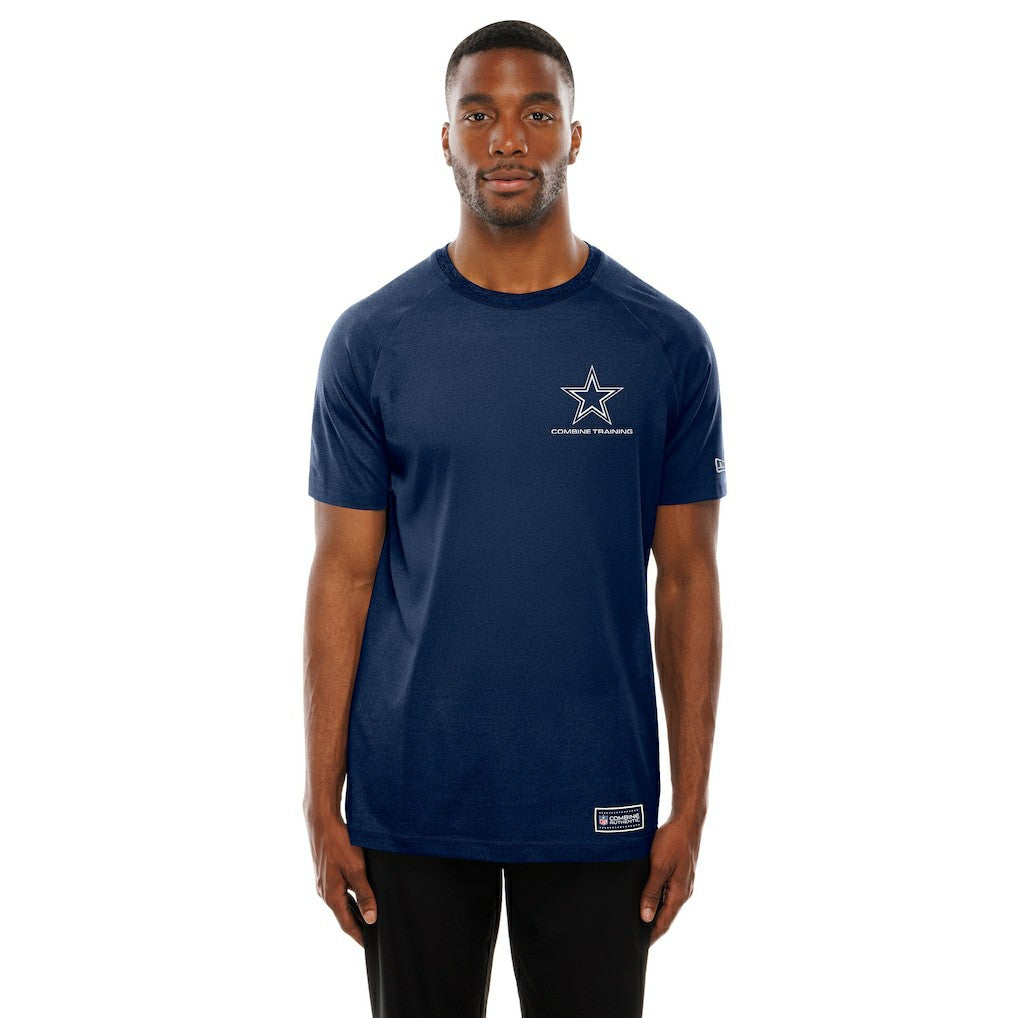 Dallas Cowboys New Era Functional Fandom Reflective T-Shirt Navy - NFL