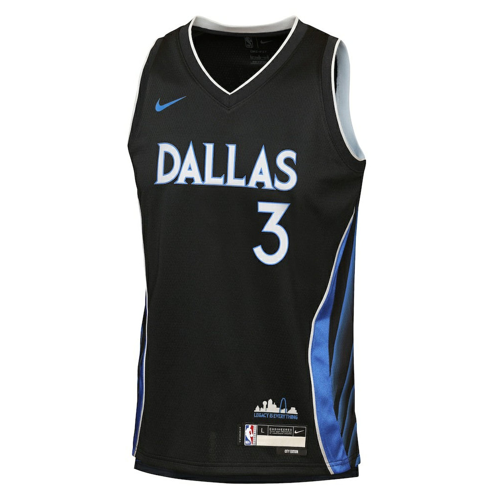 Nike - Anthony Davis Dallas Mavericks Youth 2025/26 City Edition Swingman Jersey - Black