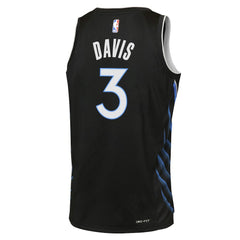 Nike - Anthony Davis Dallas Mavericks Youth 2025/26 City Edition Swingman Jersey - Black