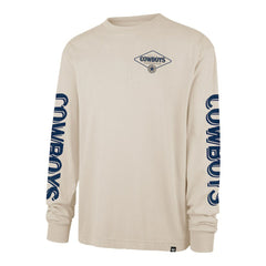 Dallas Cowboys '47 Cairn Ravine Foundation Long Sleeve T-Shirt Tan - 47 brand