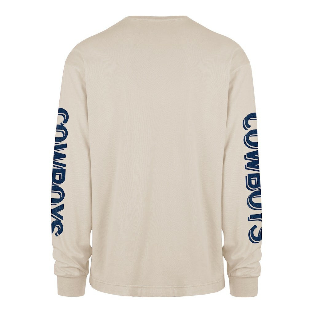 Dallas Cowboys '47 Cairn Ravine Foundation Long Sleeve T-Shirt Tan - 47 brand
