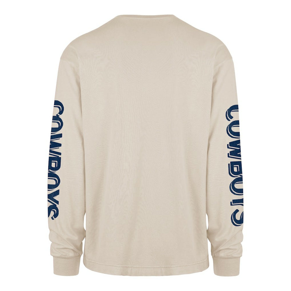 Dallas Cowboys '47 Cairn Ravine Foundation Long Sleeve T-Shirt Tan - 47 brand