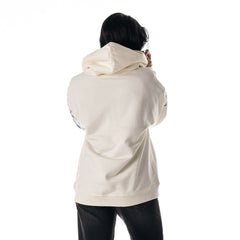 Dallas Cowboys The Wild Collective Unisex Stacked Graphic Sleeve Fleece Hoodie White - NFL