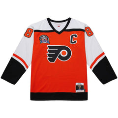Eric Lindros Philadelphia Flyers - Mitchell & Ness Big & Tall 1996-97 Blue Line 2.0 Jersey Orange