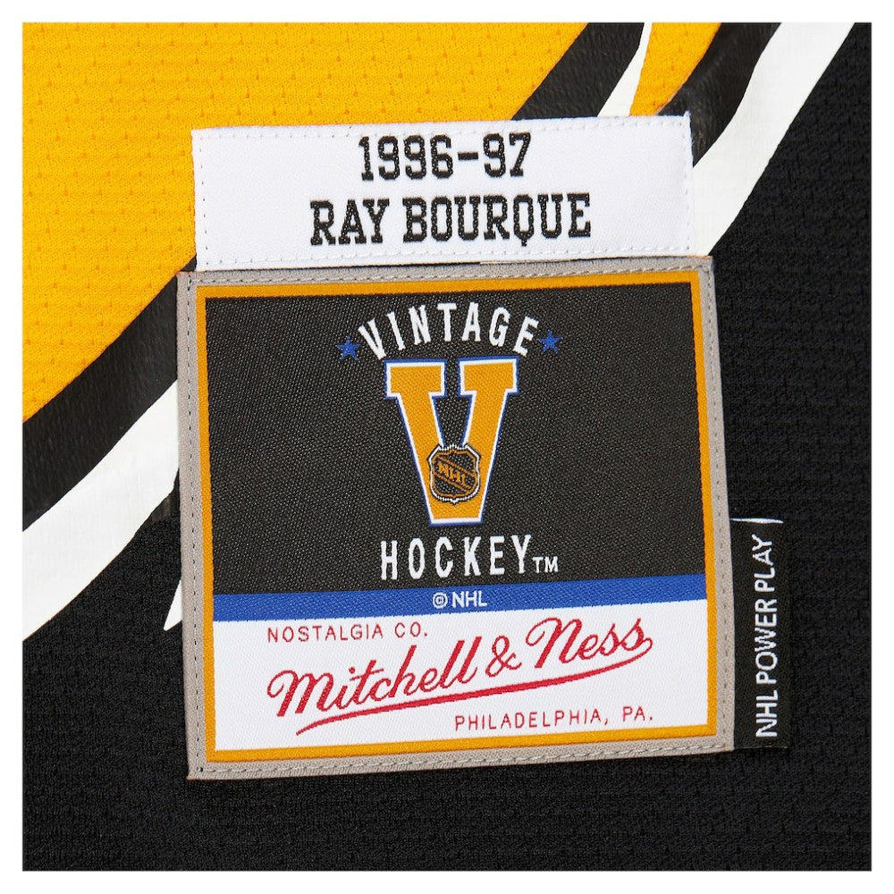 Ray Bourque Boston Bruins Mitchell & Ness Big & Tall 1996-97 Blue Line 2.0 Jersey Gold