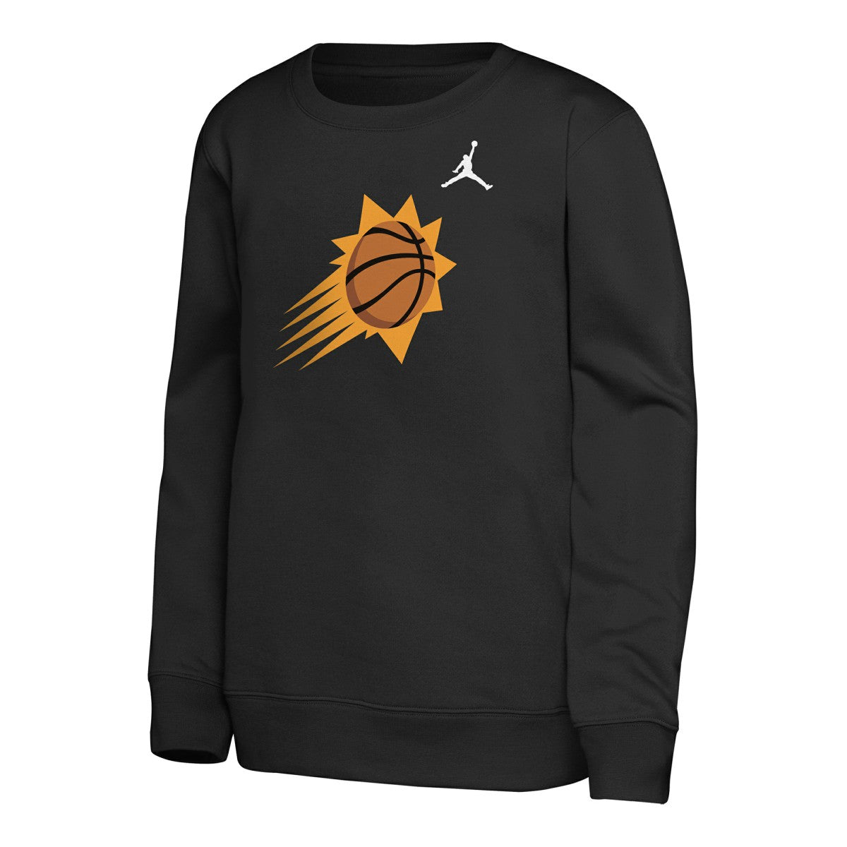 NBA - Phoenix Suns Jordan Brand Youth Courtside Statement Edition Sweatshirt - Black