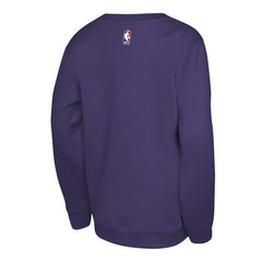 NBA - Charlotte Hornets Jordan Brand Youth Courtside Statement Edition Sweatshirt - Purple