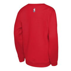 NBA - Philadelphia 76ers Jordan Brand Youth Courtside Statement Edition Sweatshirt - Red