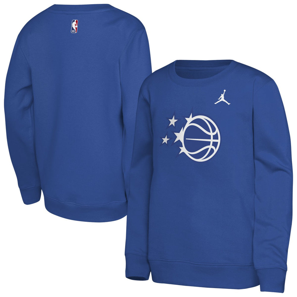 NBA - Orlando Magic Jordan Brand Youth Courtside Statement Edition Sweatshirt - Royal
