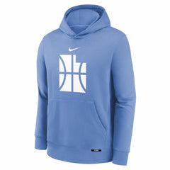 Nike - Utah Jazz Youth 2025/26 City Edition Club Fleece Pullover Hoodie - Blue