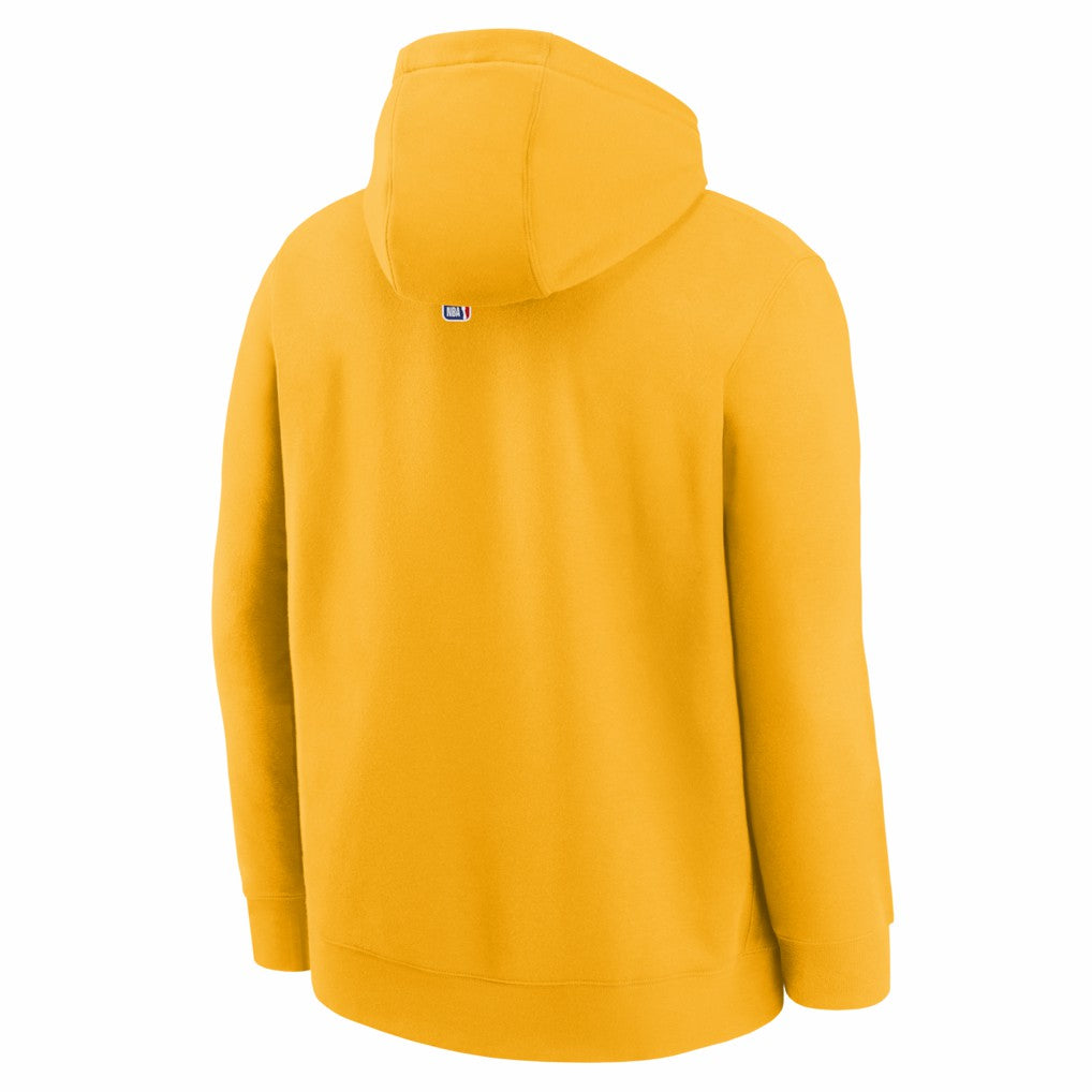 Nike - Cleveland Cavaliers Youth 2025/26 City Edition Club Fleece Pullover Hoodie - Yellow