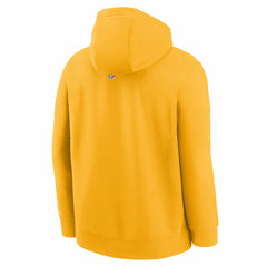 Nike - Cleveland Cavaliers Youth 2025/26 City Edition Club Fleece Pullover Hoodie - Yellow