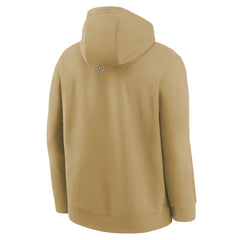 Nike - Washington Wizards Youth 2025/26 City Edition Club Logo Fleece Hoodie - Tan
