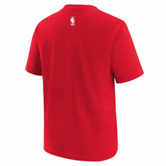 Nike - Houston Rockets Youth 2025/26 City Edition Max90 T-Shirt - Red/White