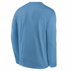 Nike - Memphis Grizzlies Youth 2025/26 City Edition Dri-Fit Long Sleeve Game Top - Light Blue