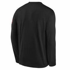 Nike - Dallas Mavericks Youth 2025/26 City Edition Dri-Fit Long Sleeve Game Top - Black