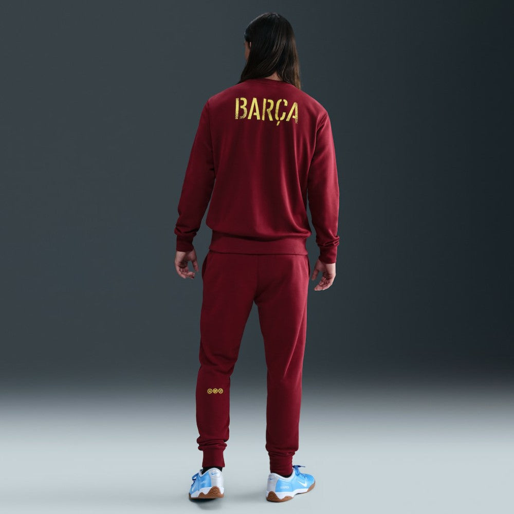 Nike Barcelona Special Edition Club Fleece Sweatshirt - Red
