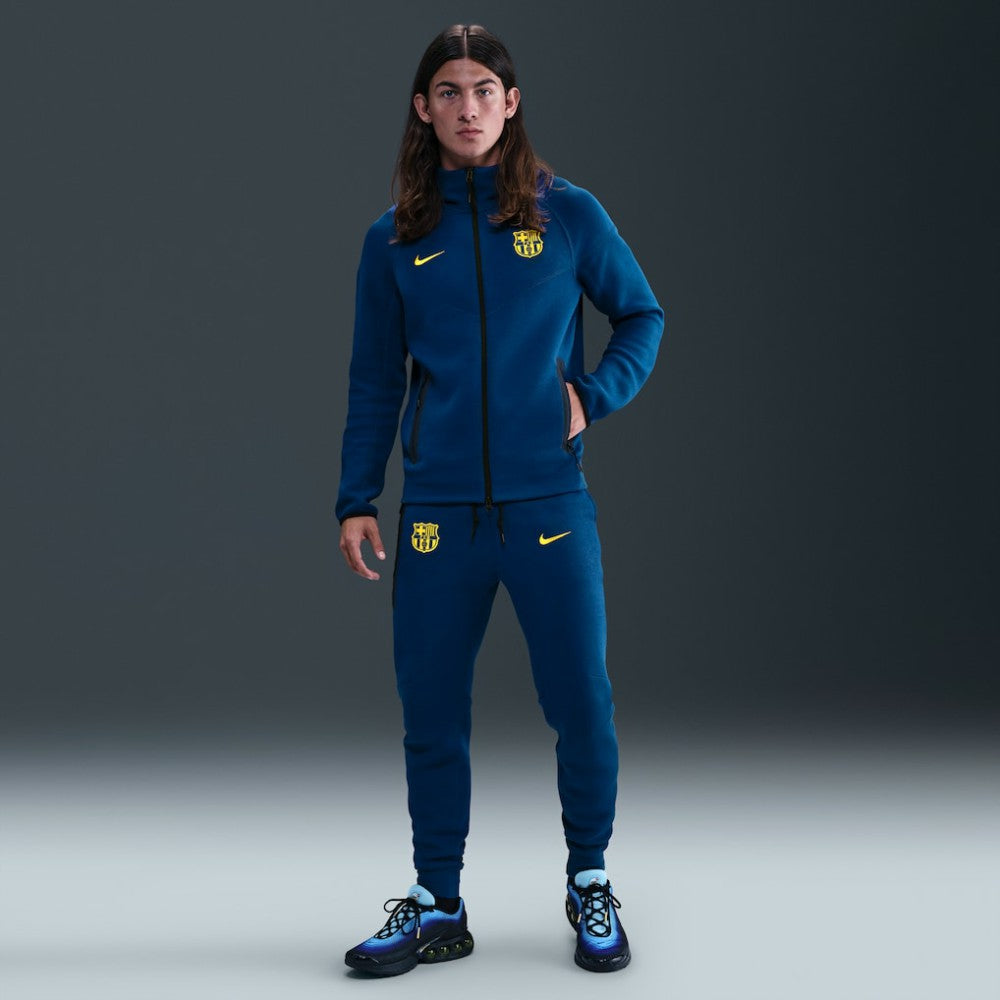 Nike Barcelona Special Edition Full-Zip Tech Fleece Jacket - Blue