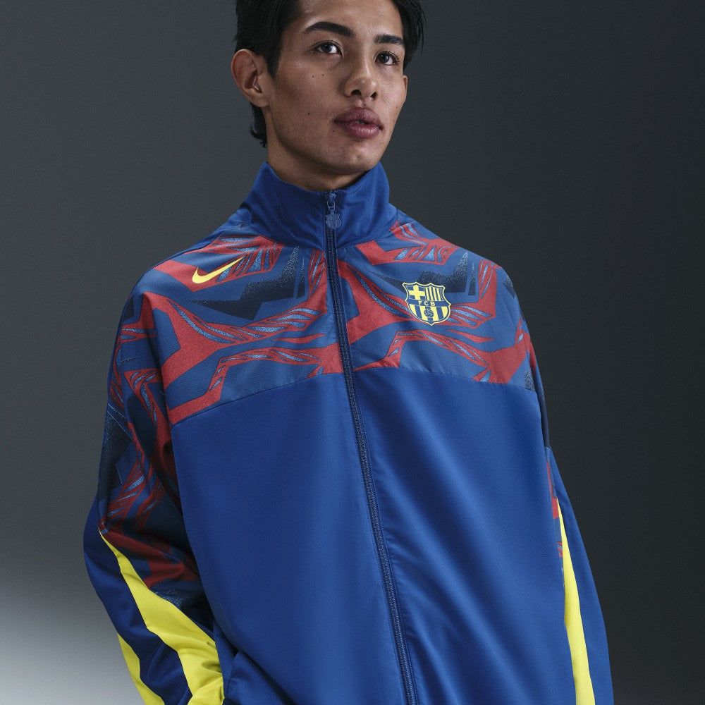 Nike Barcelona Special Edition Street Woven Full-Zip Jacket - Blue