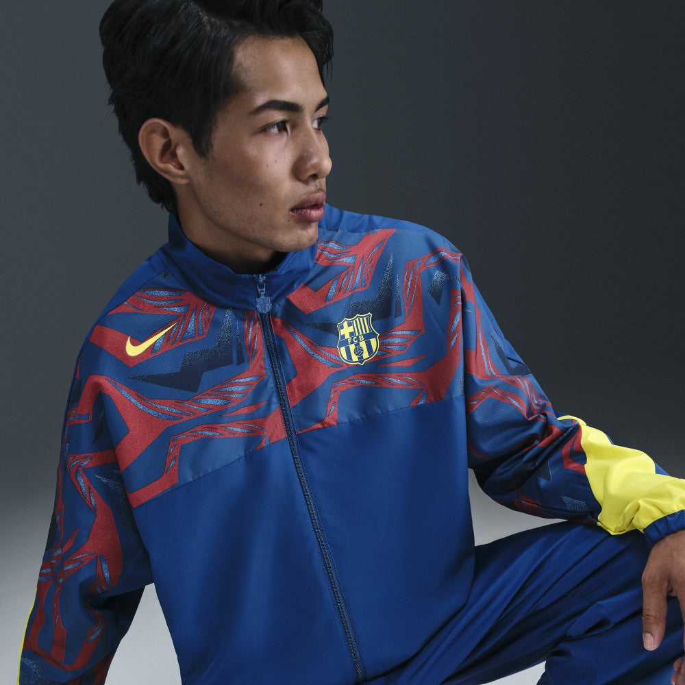 Nike Barcelona Special Edition Street Woven Full-Zip Jacket - Blue