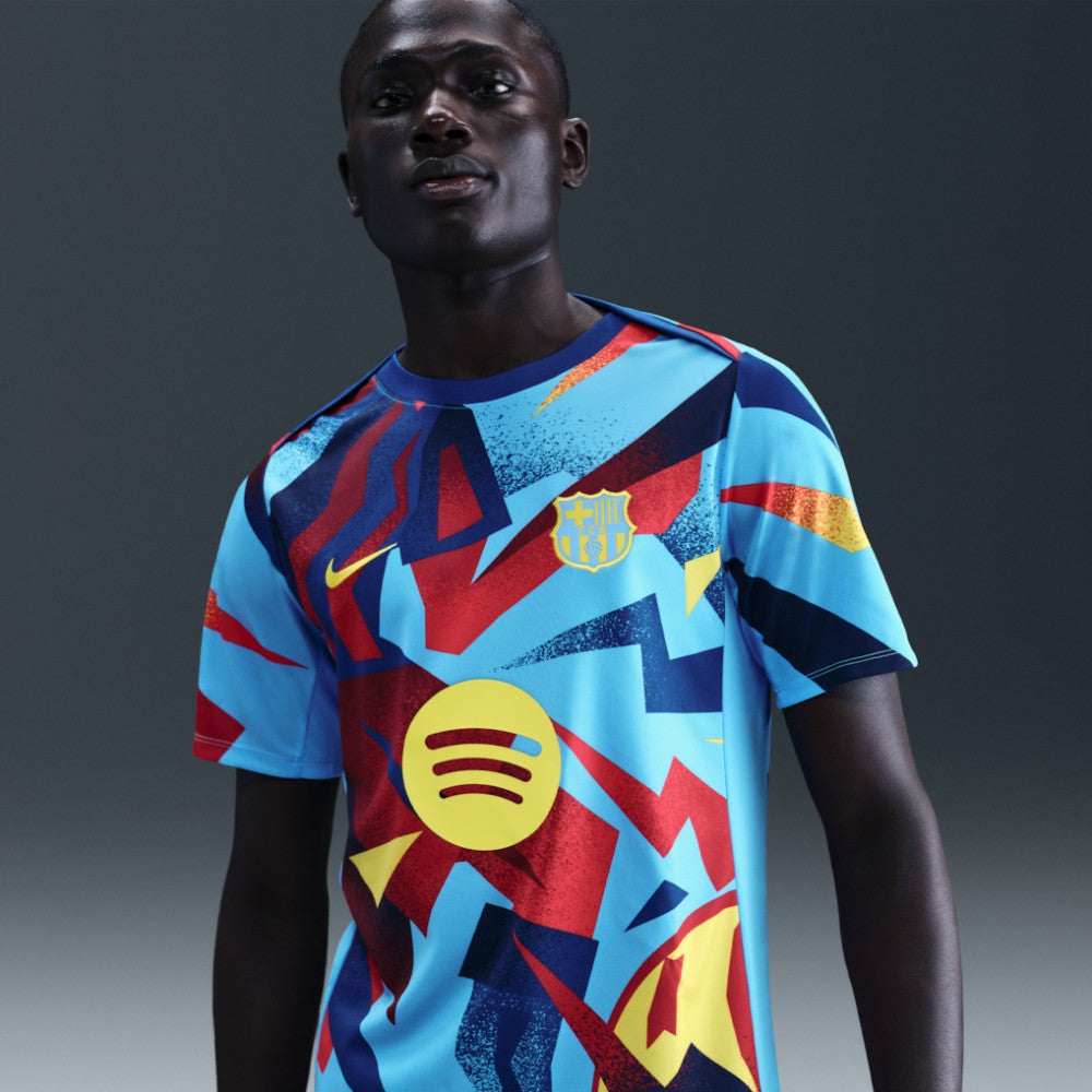 Nike Barcelona Special Edition Academy Pro Pre-Match Dri-FIT Top - Blue