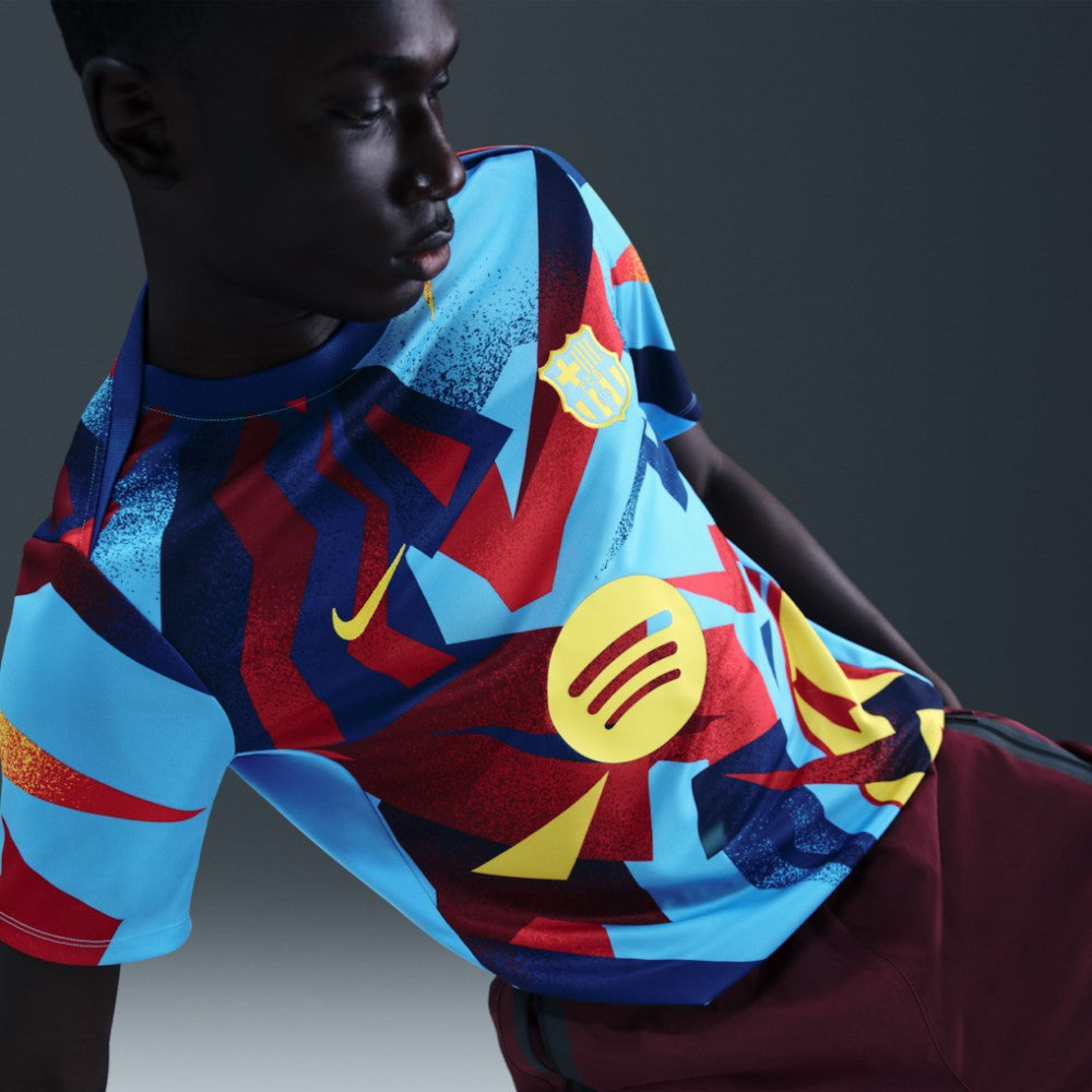 Nike Barcelona Special Edition Academy Pro Pre-Match Dri-FIT Top - Blue
