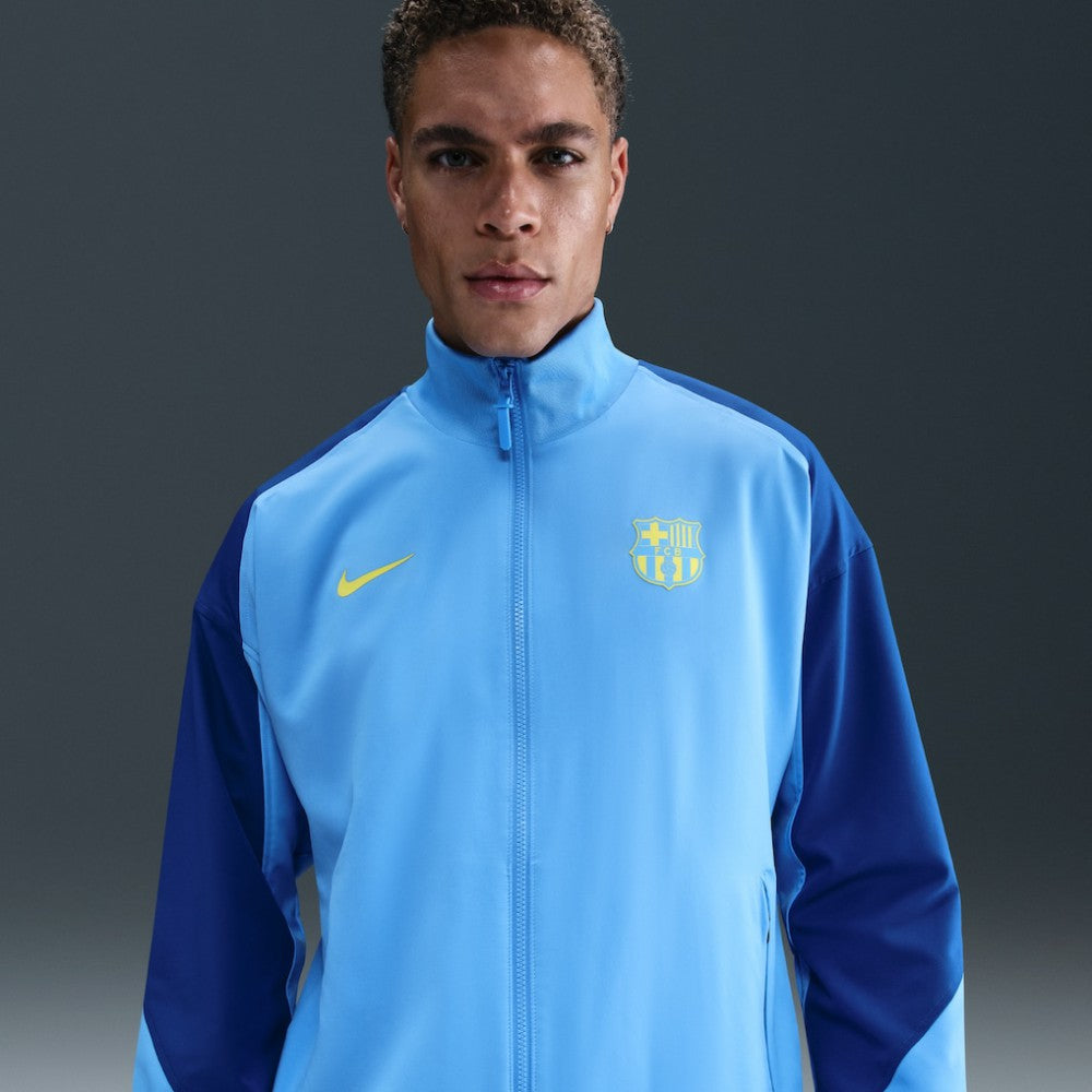 Nike Barcelona Special Edition Strike Anthem Full-Zip Dri-FIT Jacket - Blue
