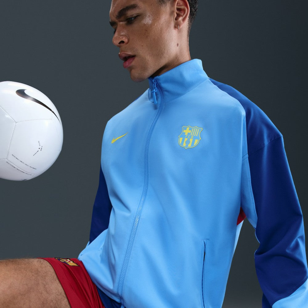 Nike Barcelona Special Edition Strike Anthem Full-Zip Dri-FIT Jacket - Blue